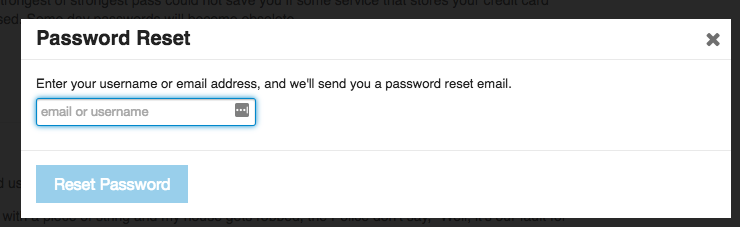Password Rules Are Bullshit